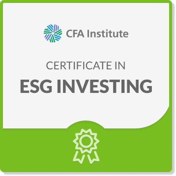 CFA ESG Certificate